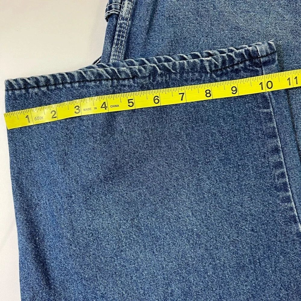 VTG 70s Bib Overalls by Pointer made USA Farmer Workwear Denim